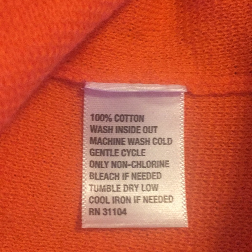 Petite small, orange cardigan by Crown and Ivey - Picture 8 of 8